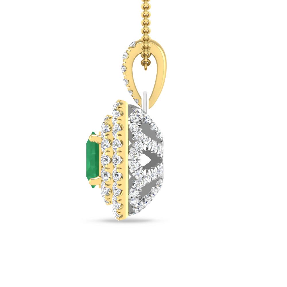 Yellow Gold - Emerald