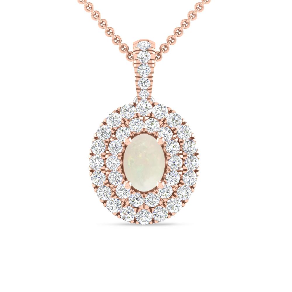 Rose Gold - Opal