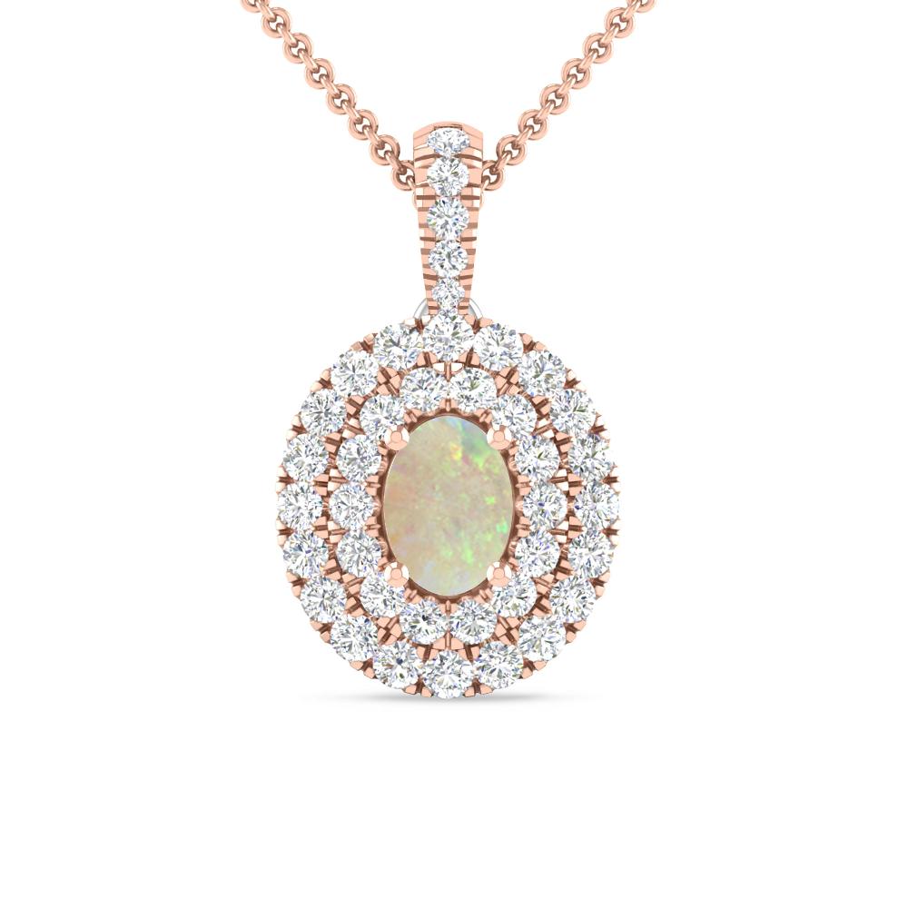 Rose Gold - Opal