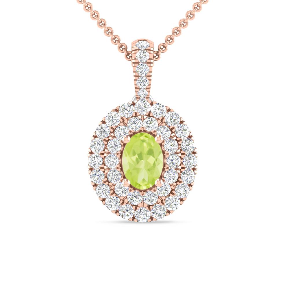 Rose Gold - Peridot