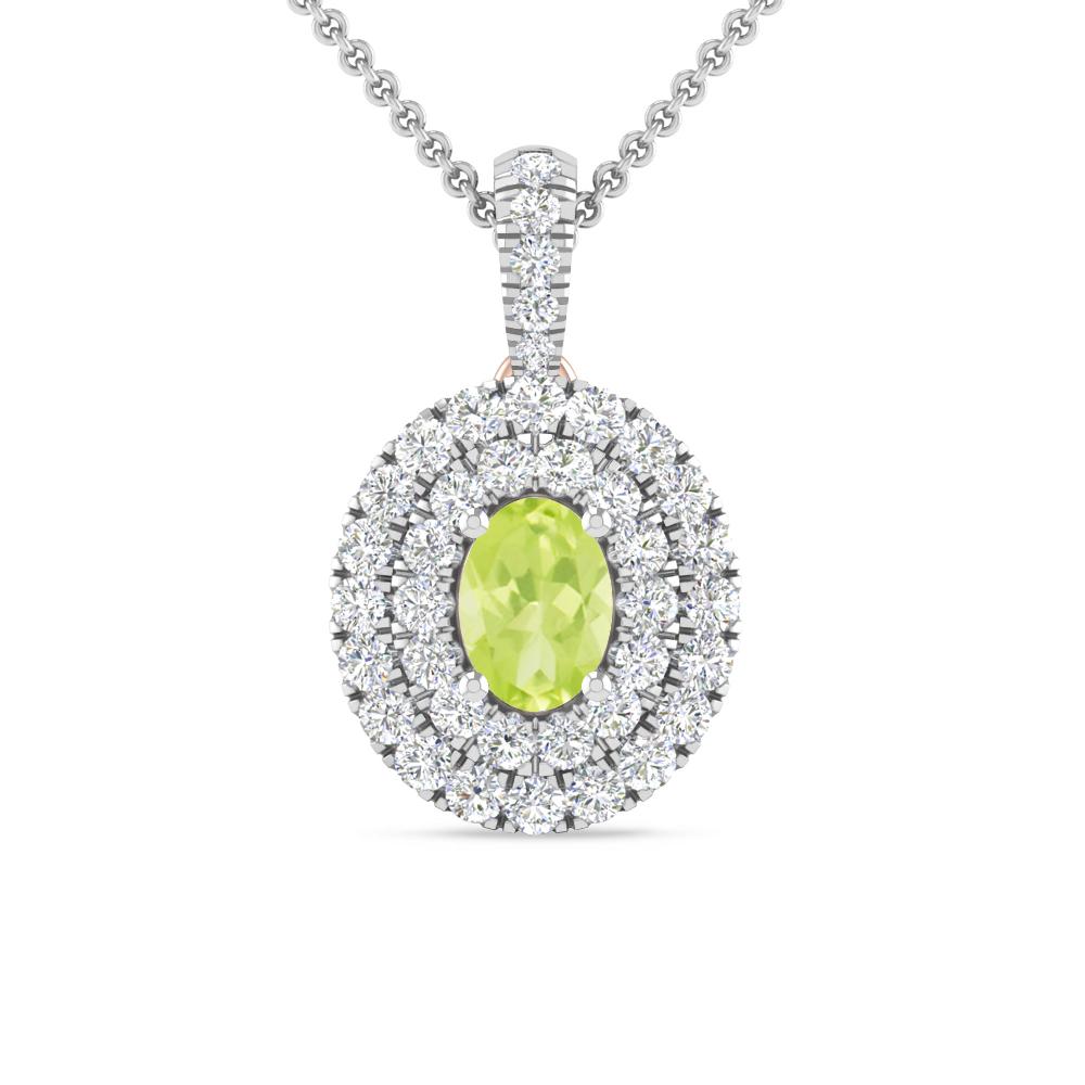 White Gold - Peridot