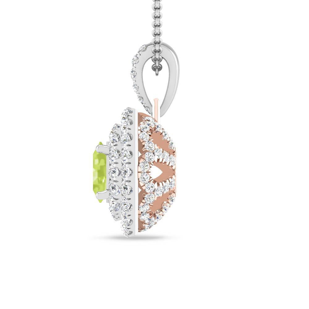 White Gold - Peridot