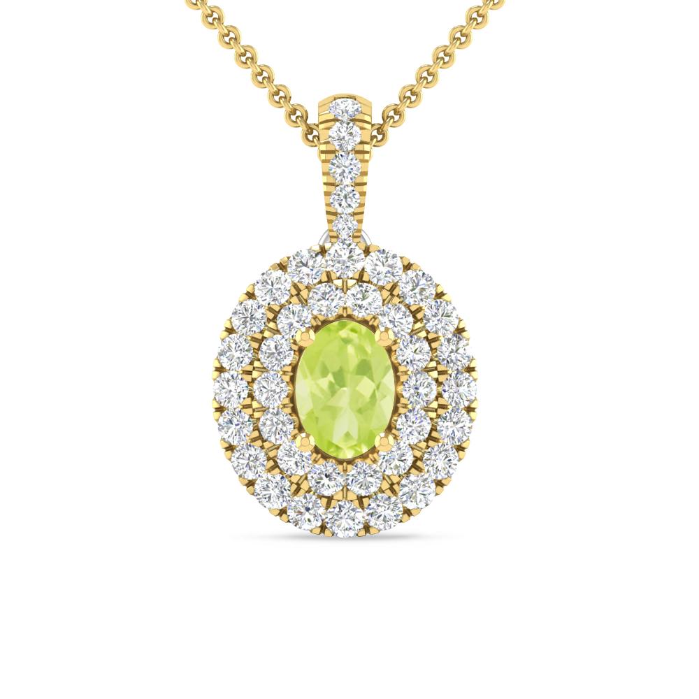 Yellow Gold - Peridot