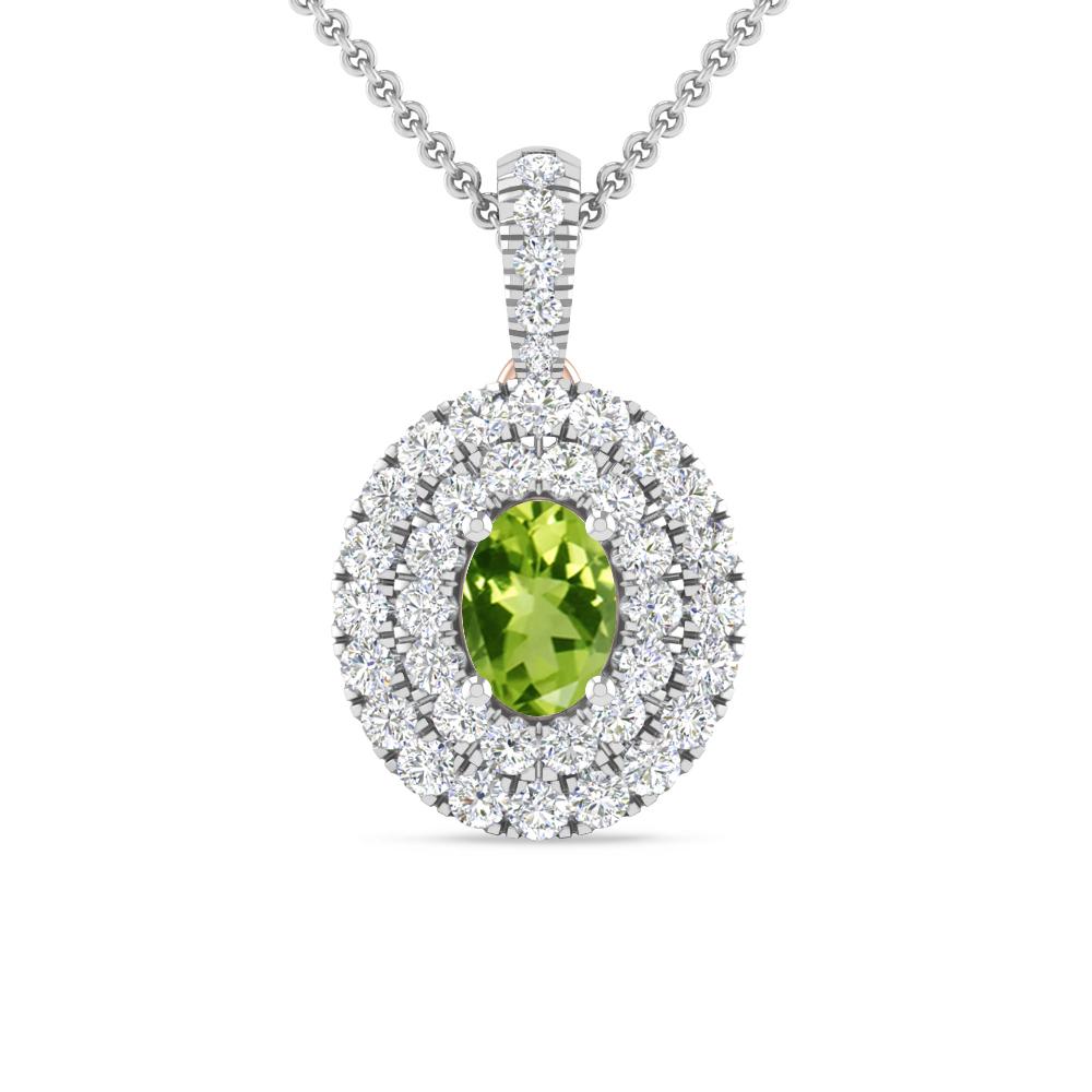 White Gold - Peridot