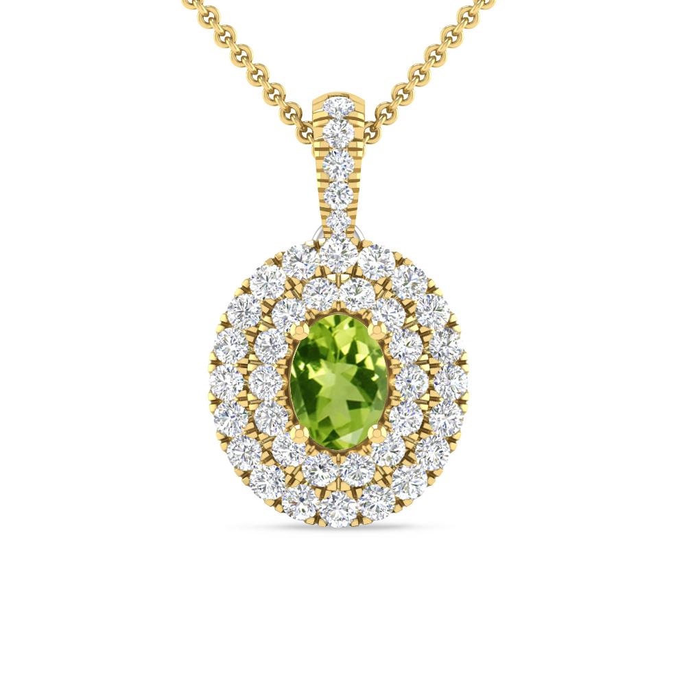 Yellow Gold - Peridot