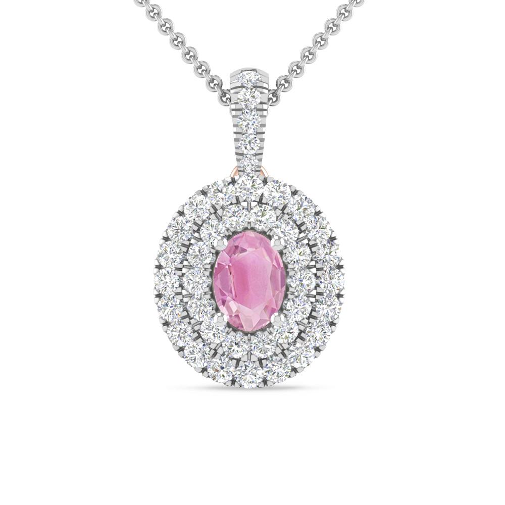 White Gold - Pink Tourmaline