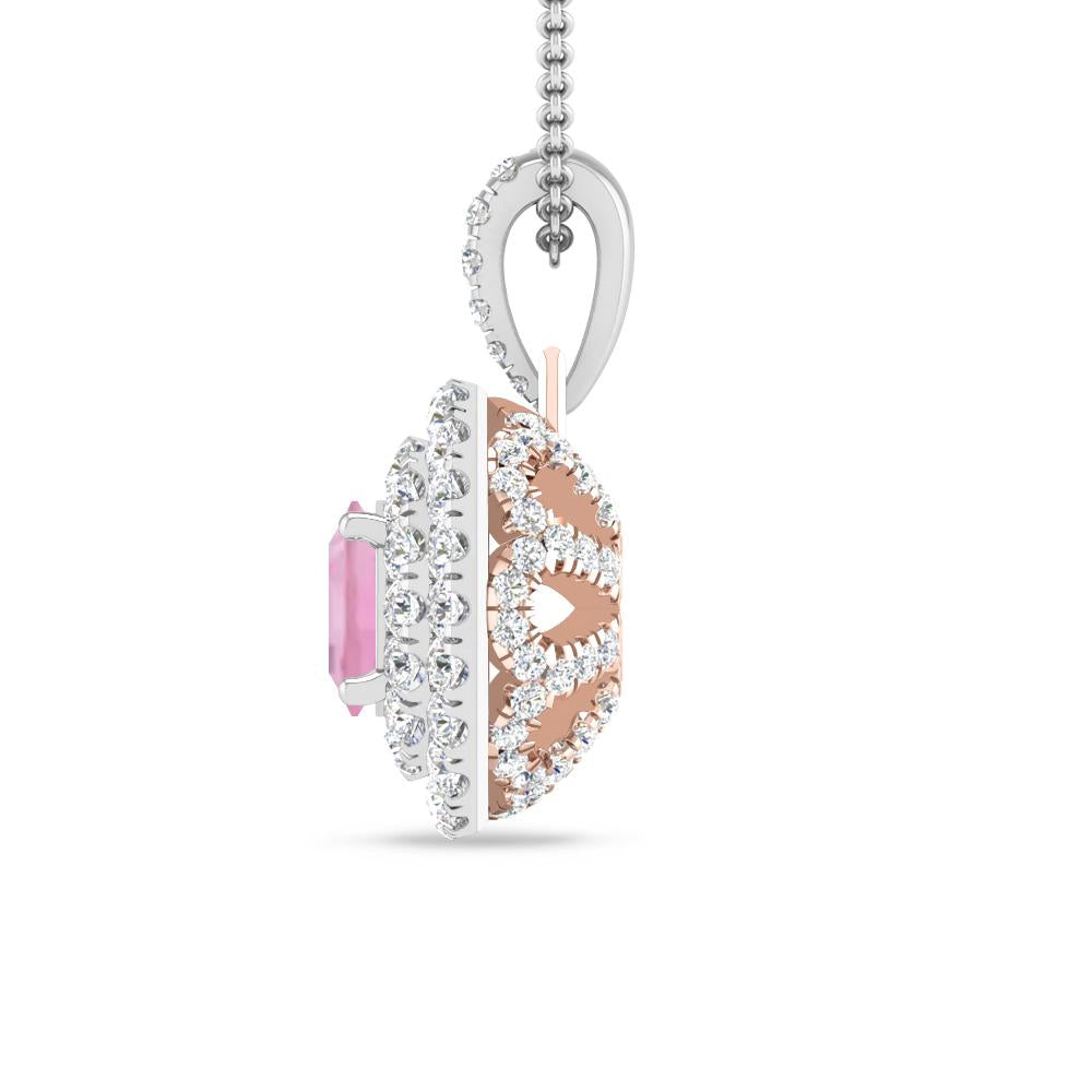 White Gold - Pink Tourmaline