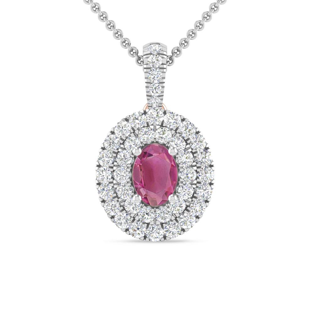 White Gold - Pink Tourmaline