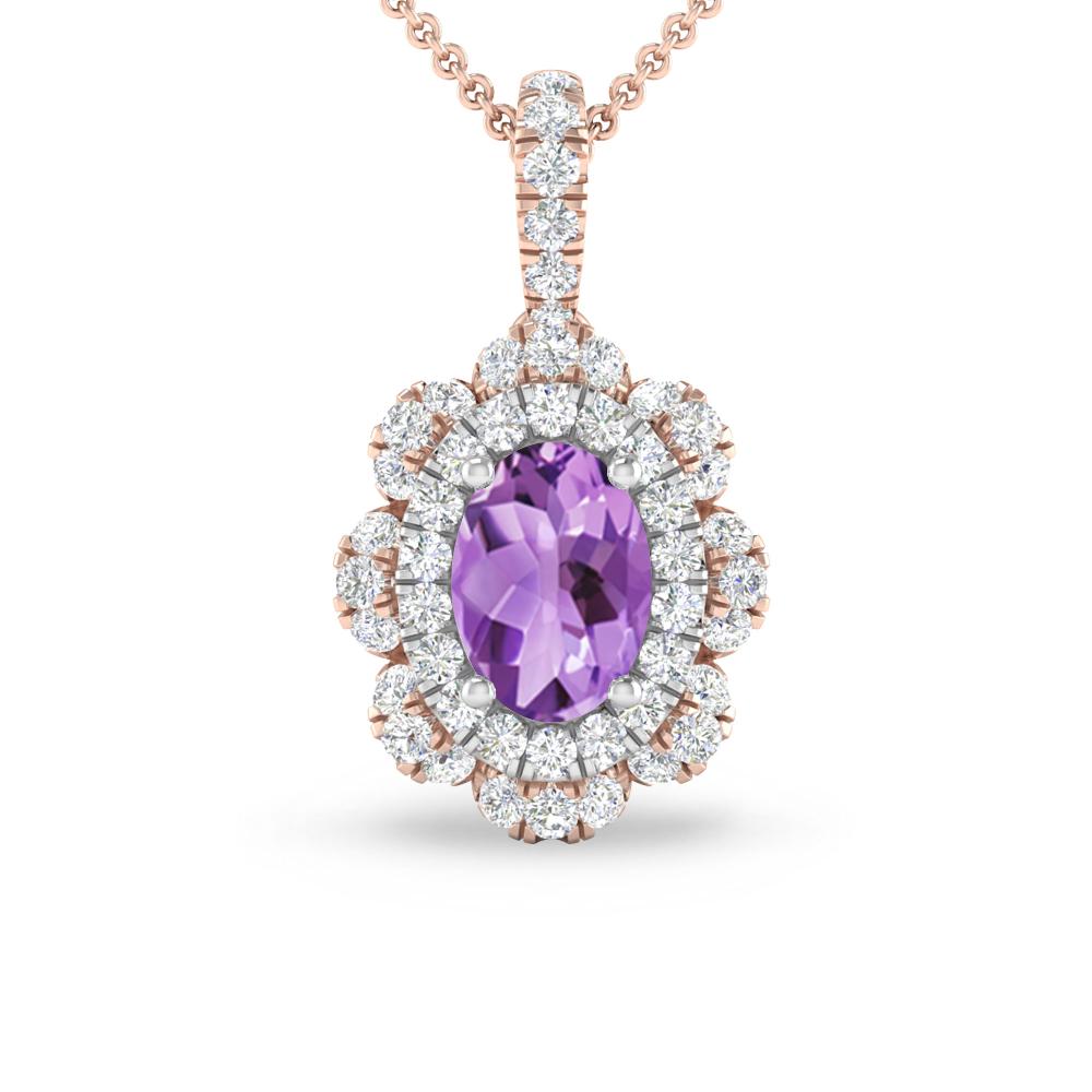 Rose Gold - Amethyst