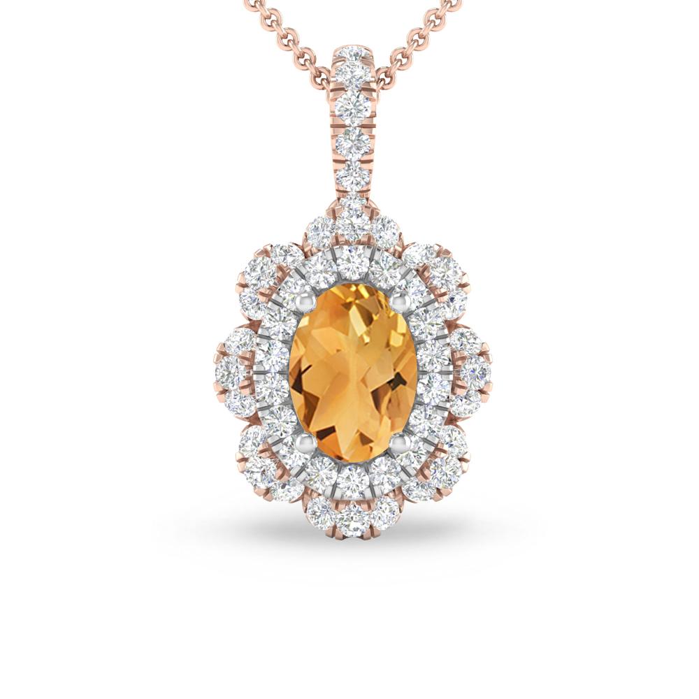 Rose Gold - Citrine