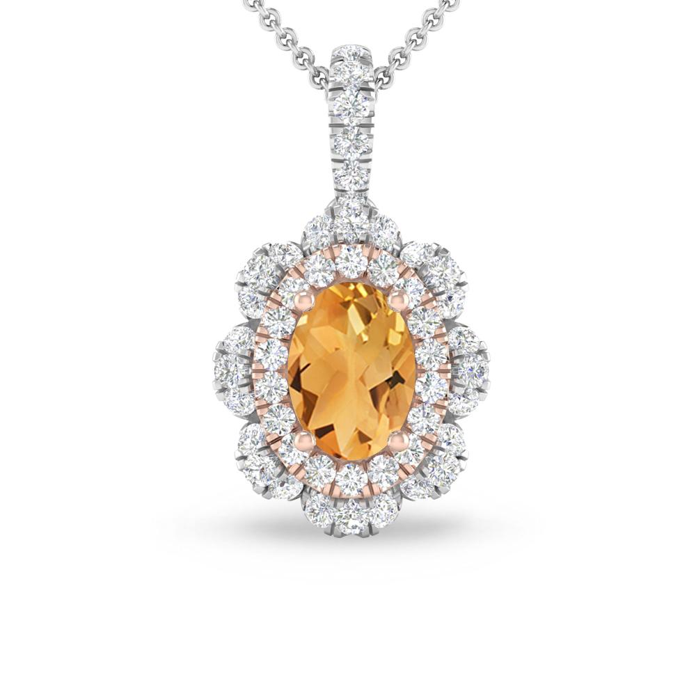 White Gold - Citrine