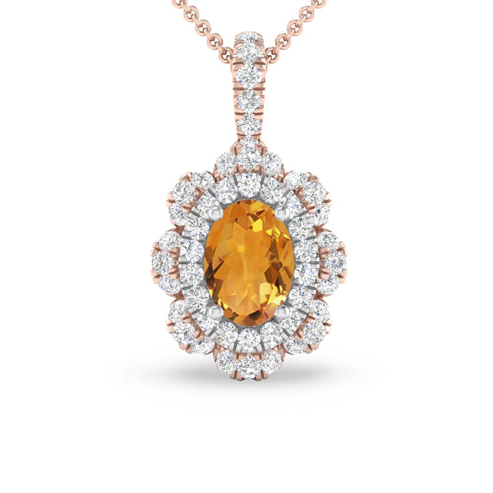 Rose Gold - Citrine