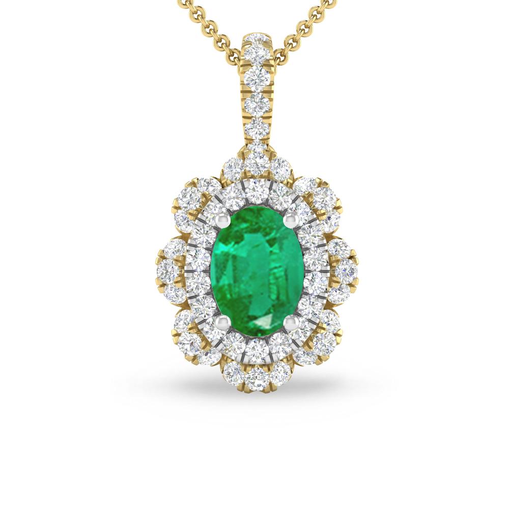 Yellow Gold - Emerald