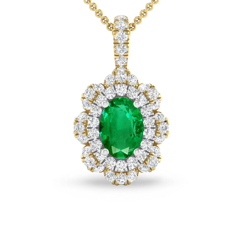 Yellow Gold - Emerald