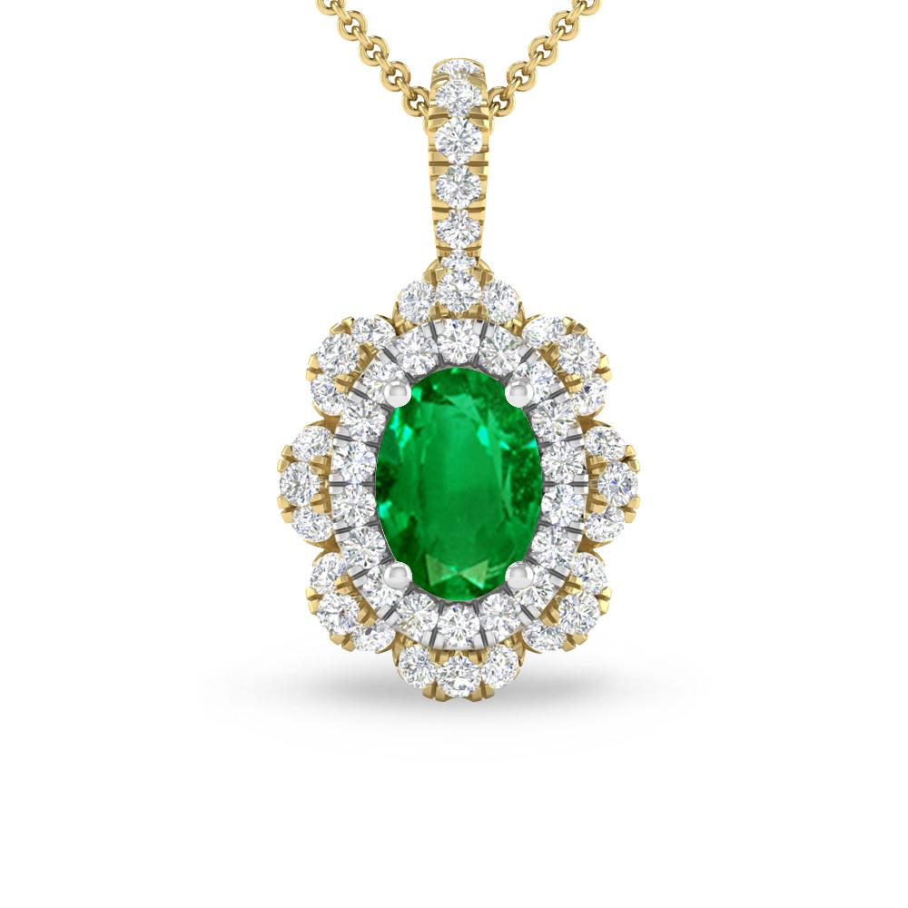 Yellow Gold - Emerald