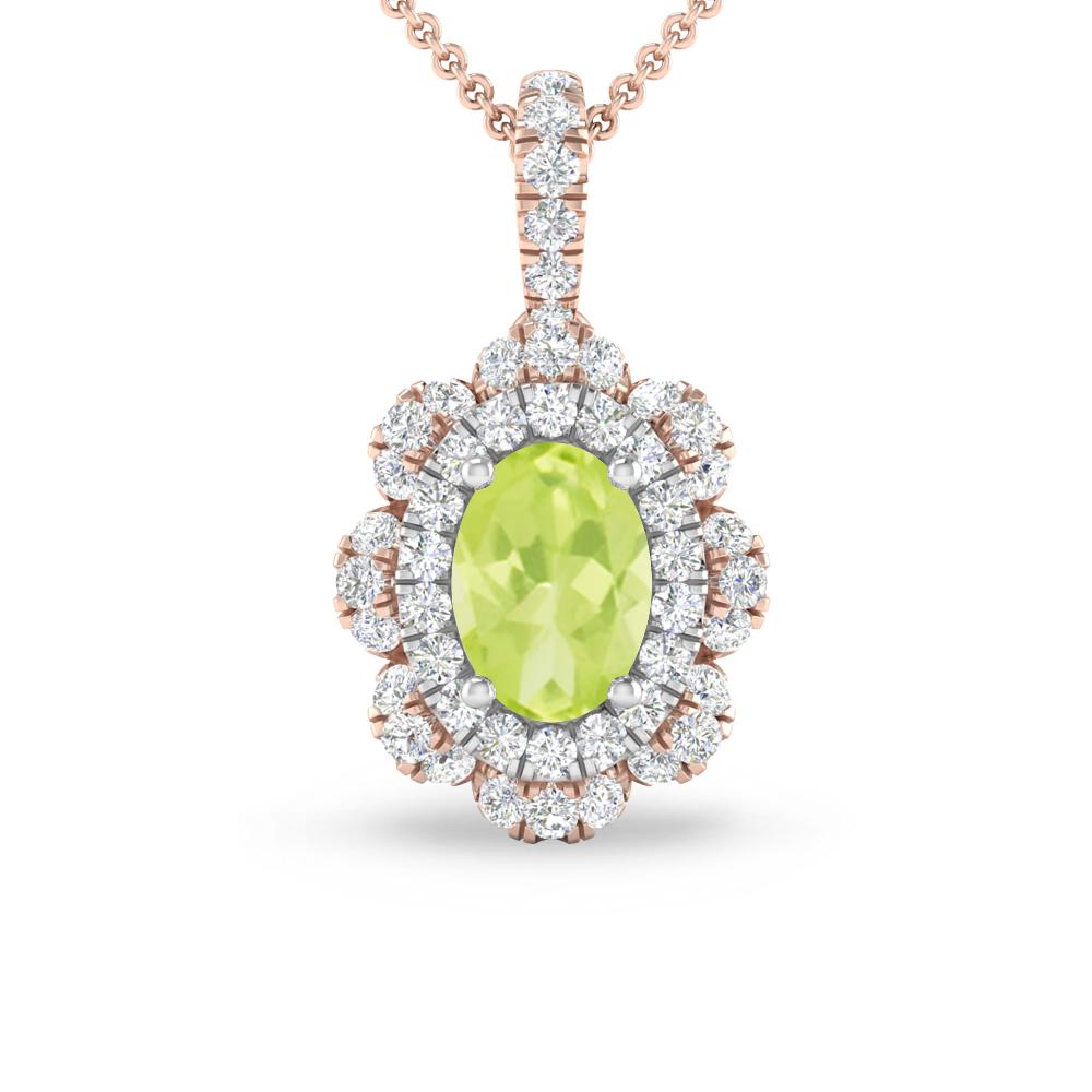 Rose Gold - Peridot