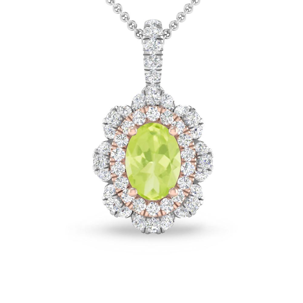 White Gold - Peridot