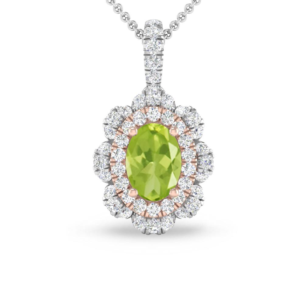 White Gold - Peridot