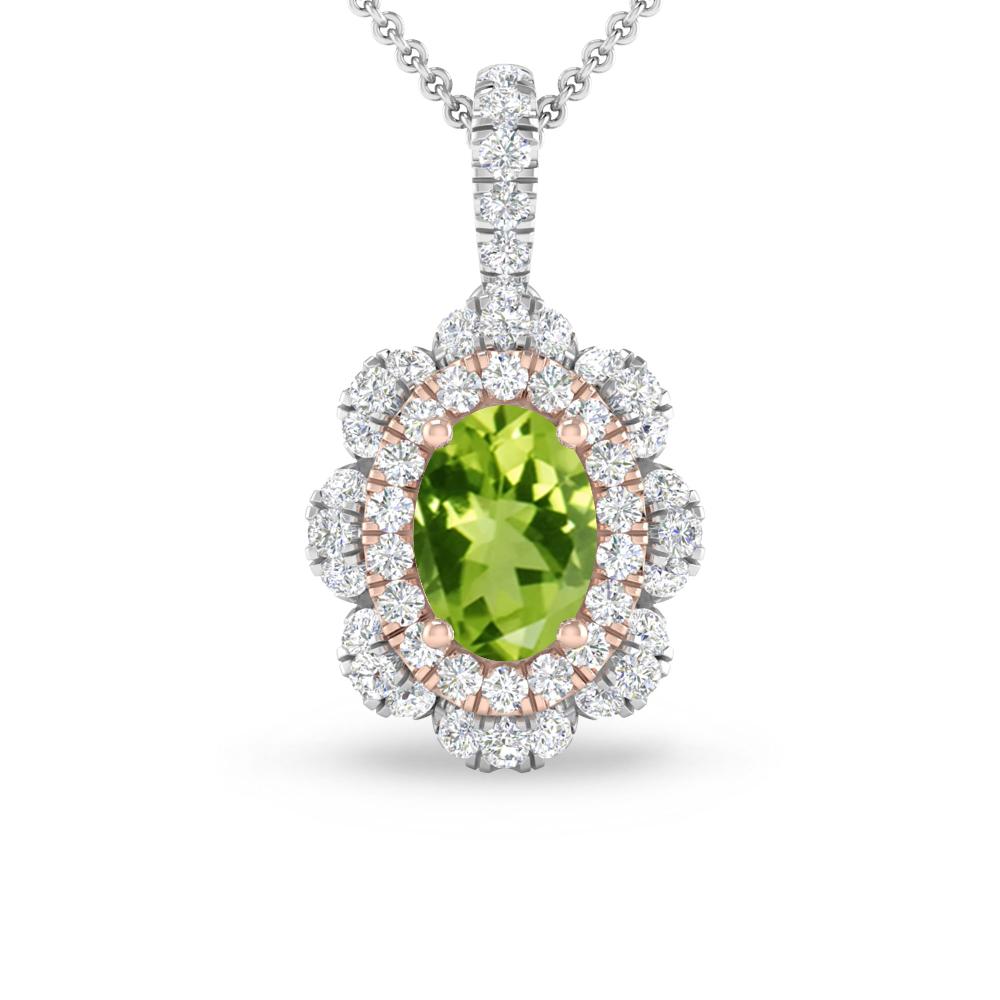 White Gold - Peridot