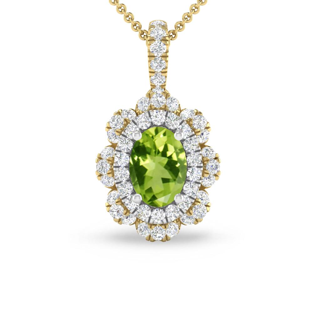 Yellow Gold - Peridot