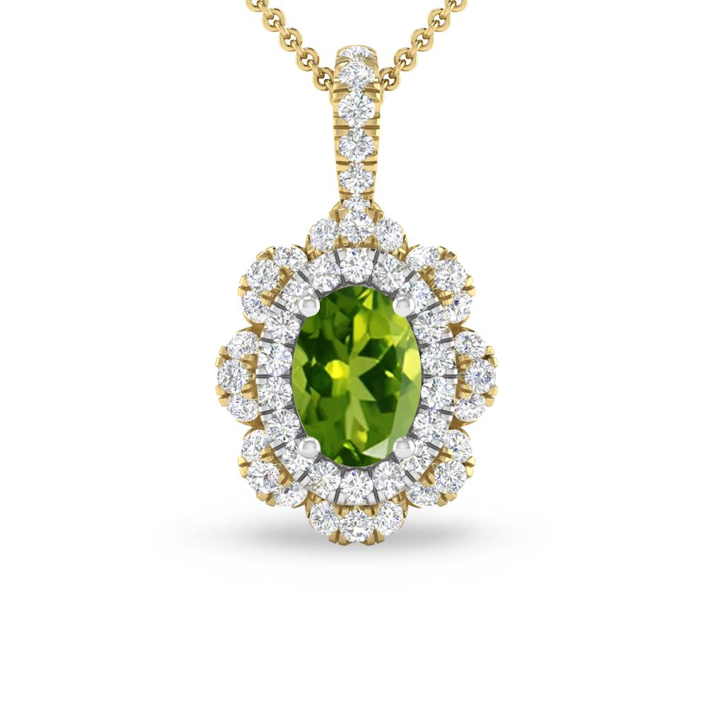 Yellow Gold - Peridot