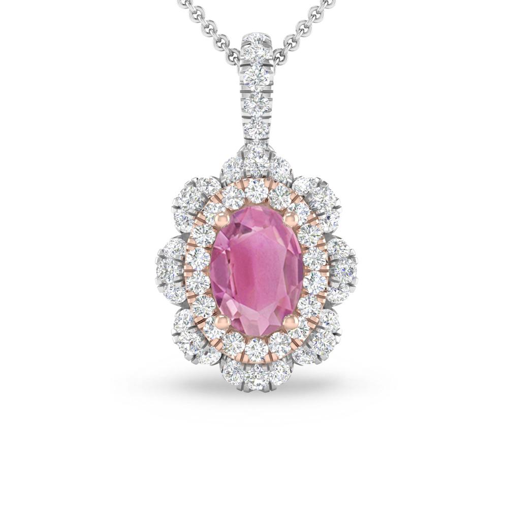 White Gold - Pink Tourmaline