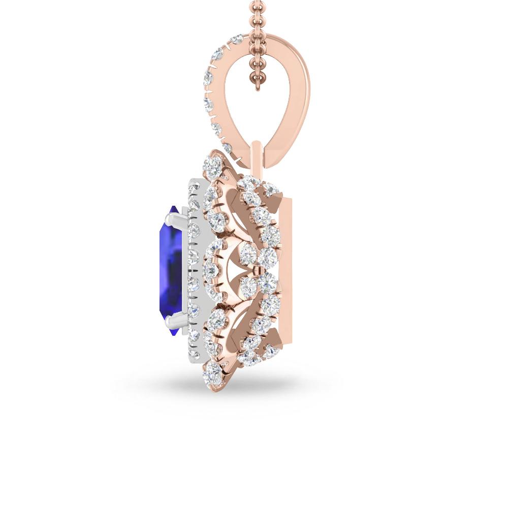 Rose Gold - Tanzanite