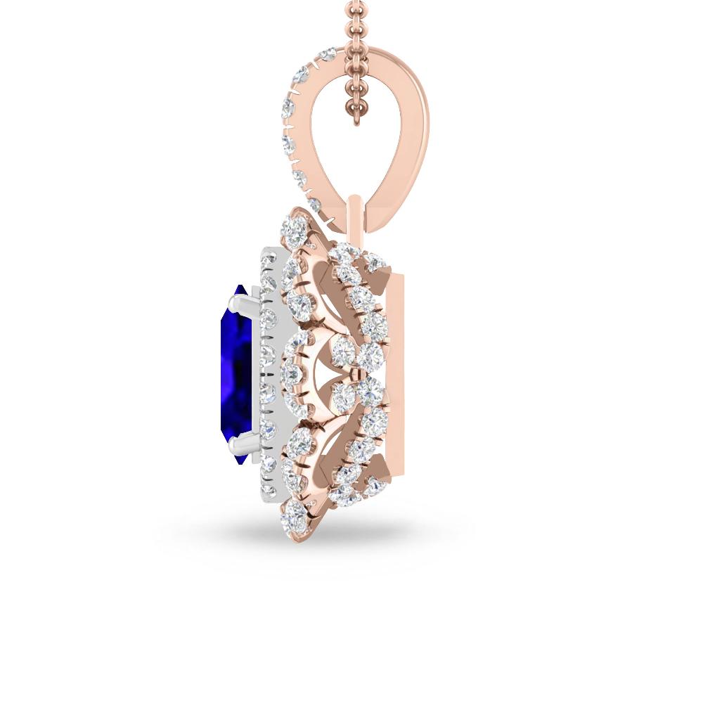 Rose Gold - Tanzanite