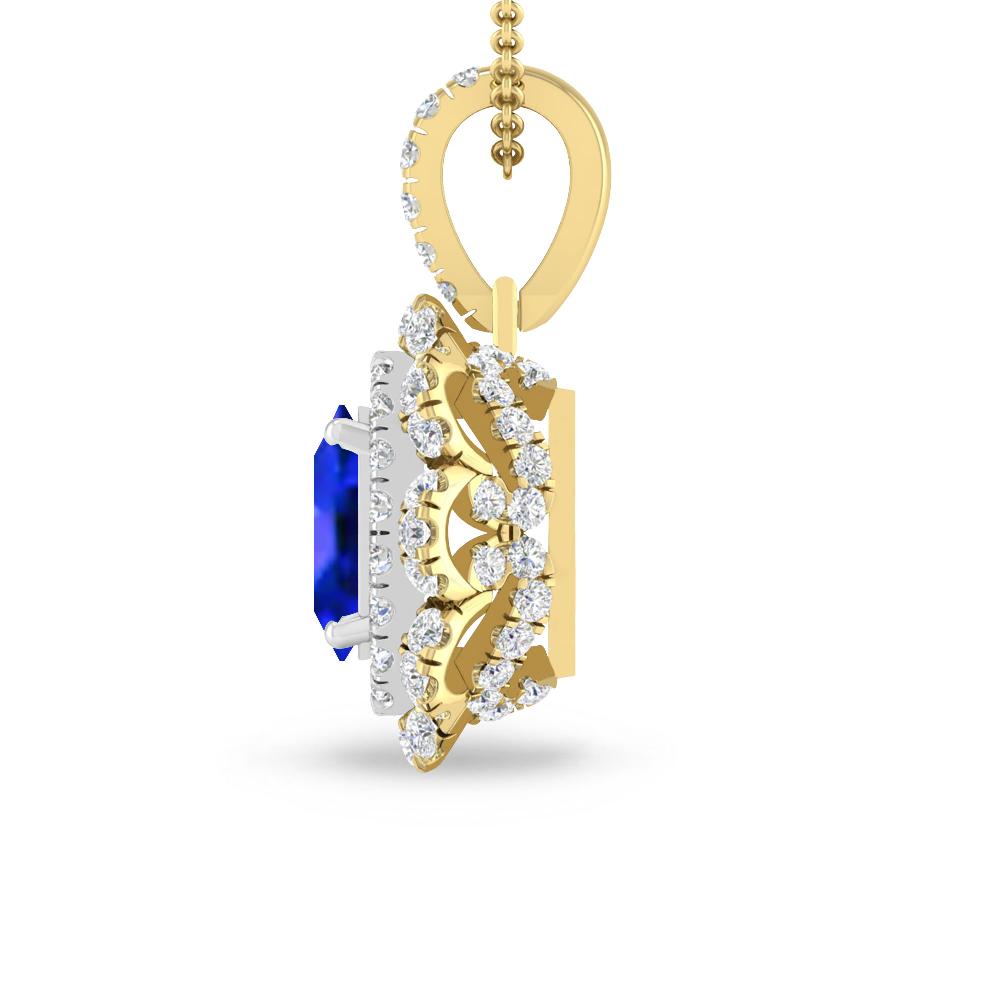 Yellow Gold - Tanzanite