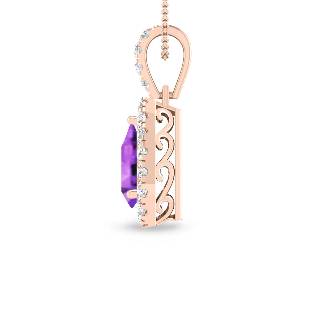 Rose Gold - Amethyst