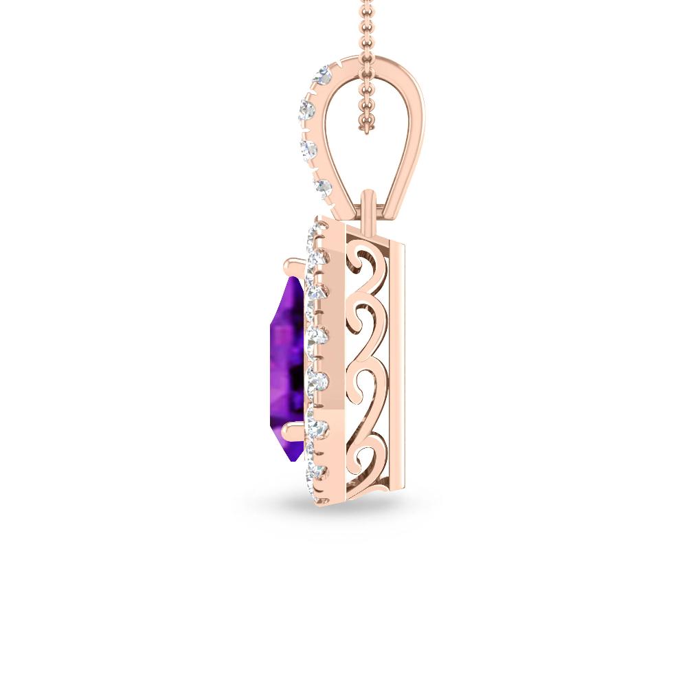 Rose Gold - Amethyst