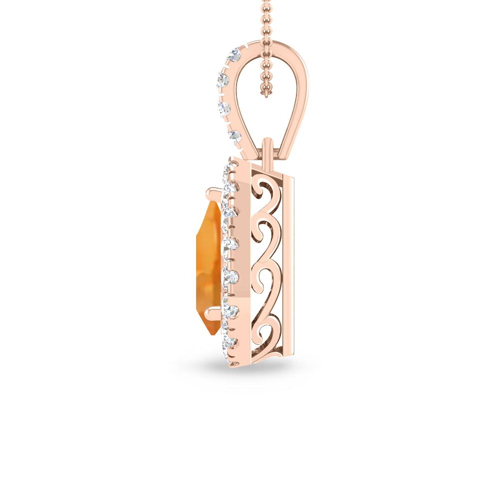 Rose Gold - Citrine