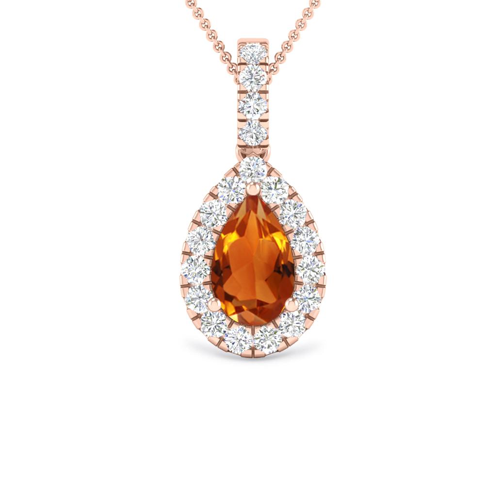 Rose Gold - Citrine