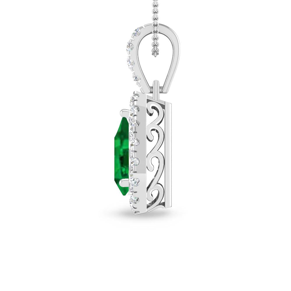 White Gold - Emerald