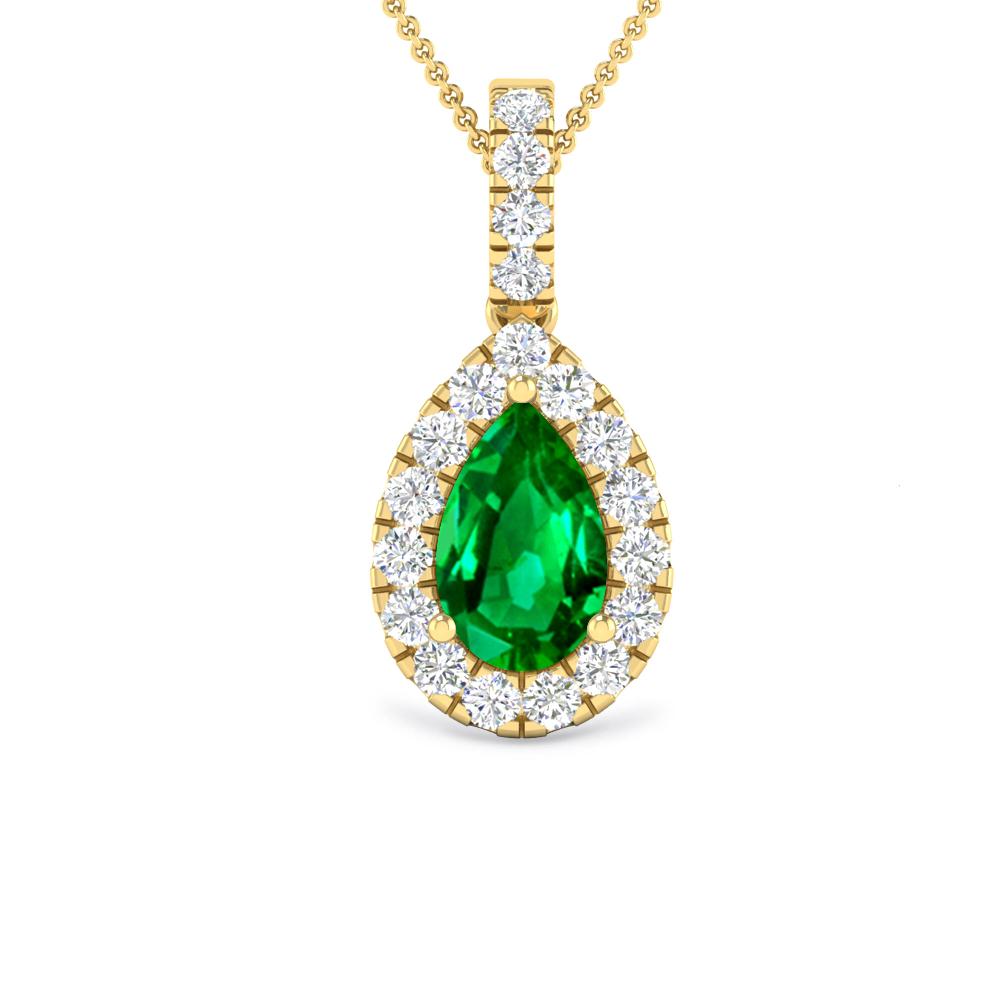 Yellow Gold - Emerald