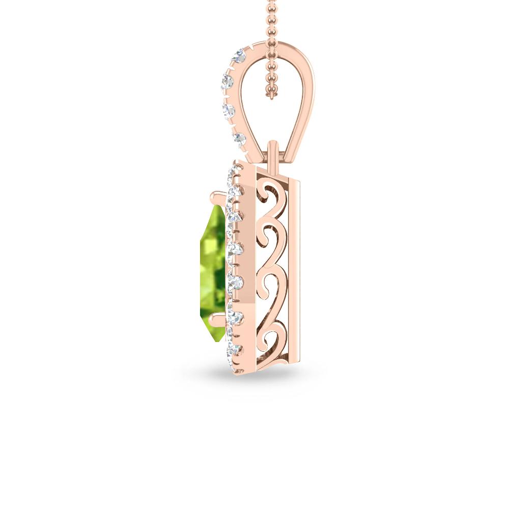 Rose Gold - Peridot