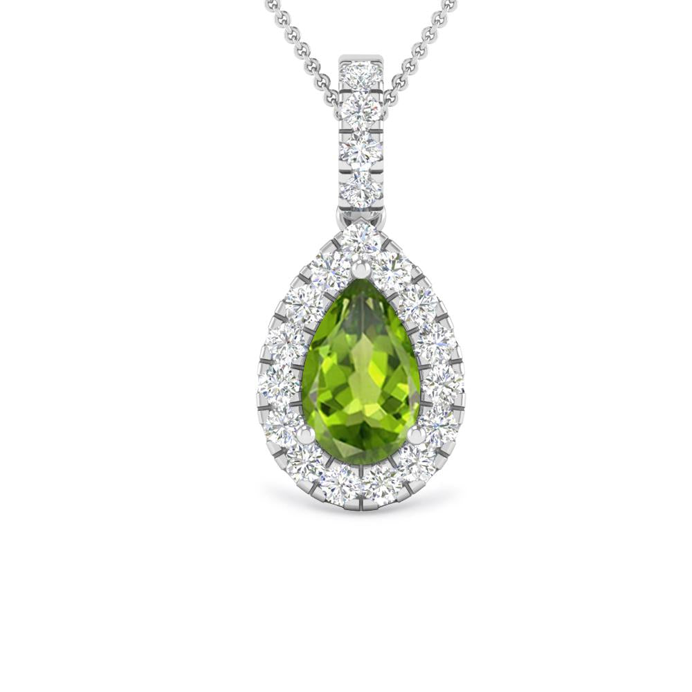 White Gold - Peridot