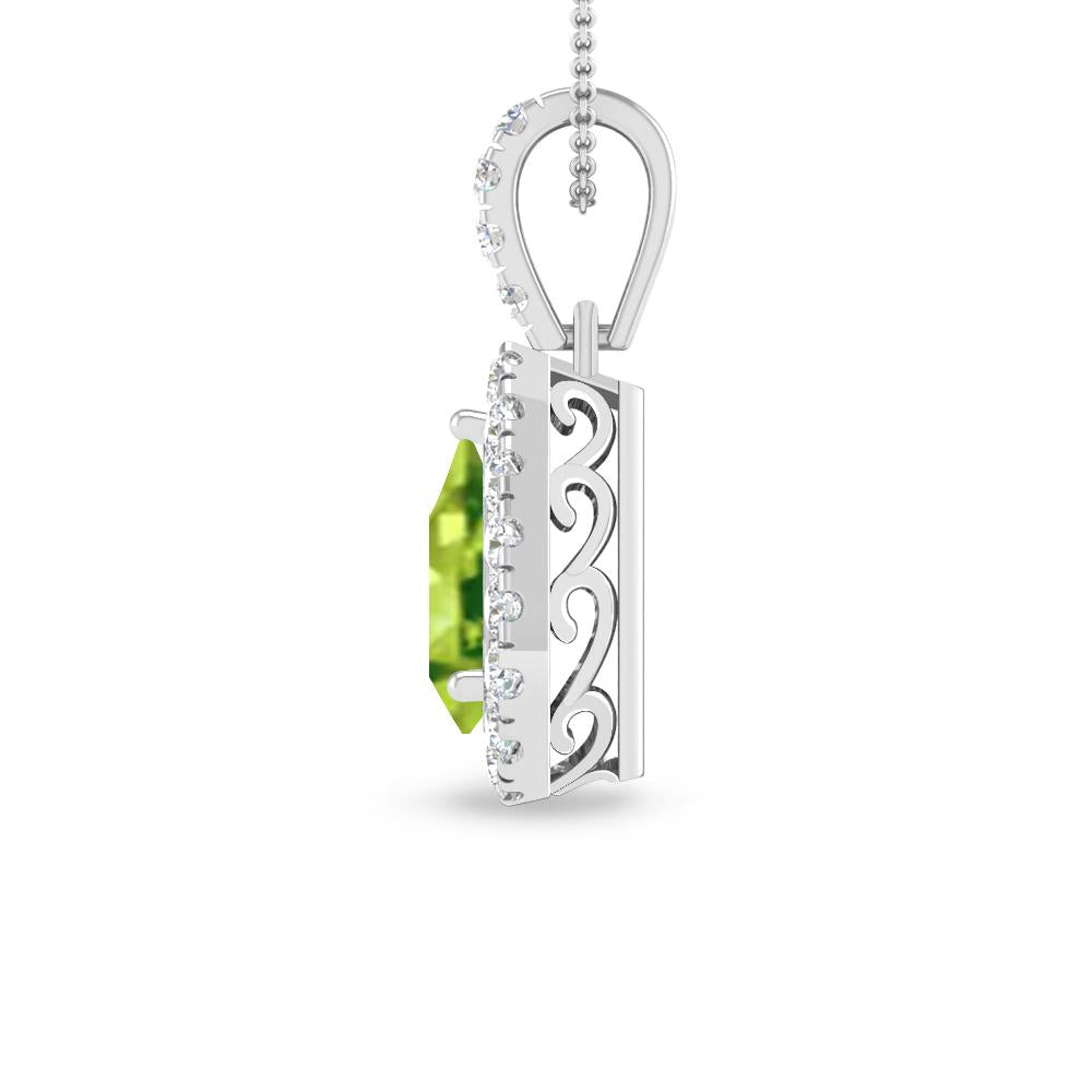 White Gold - Peridot