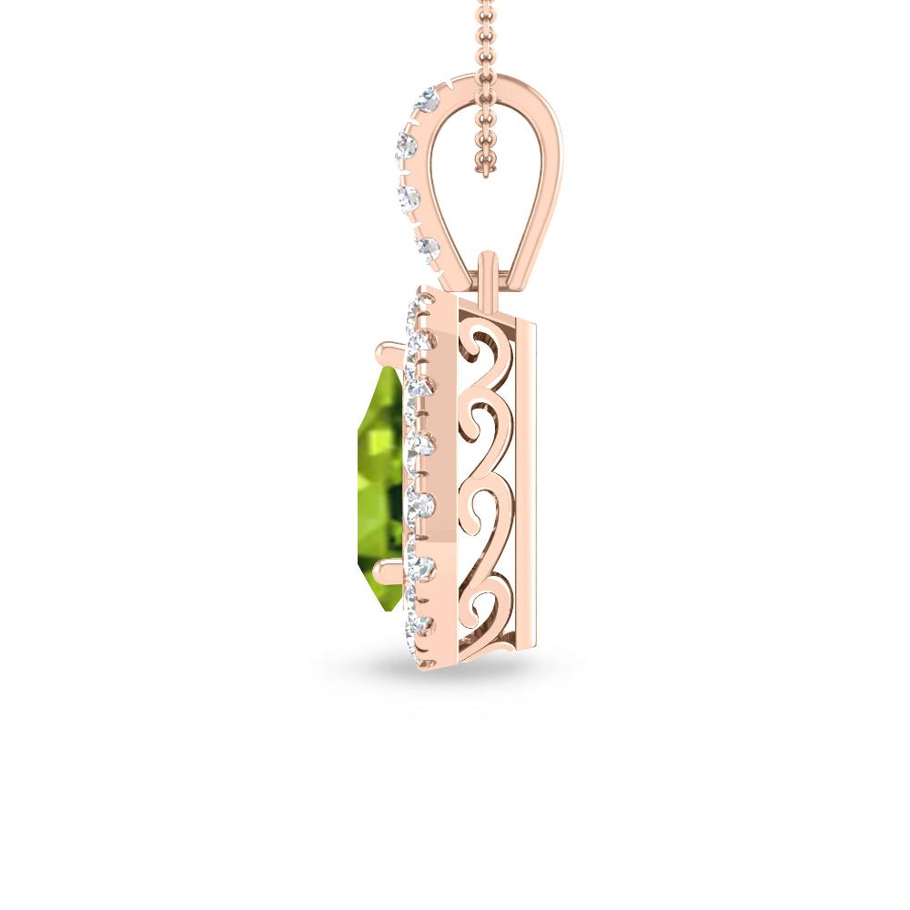 Rose Gold - Peridot