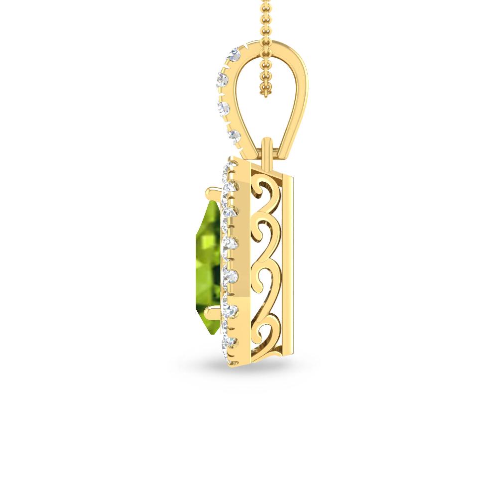 Yellow Gold - Peridot