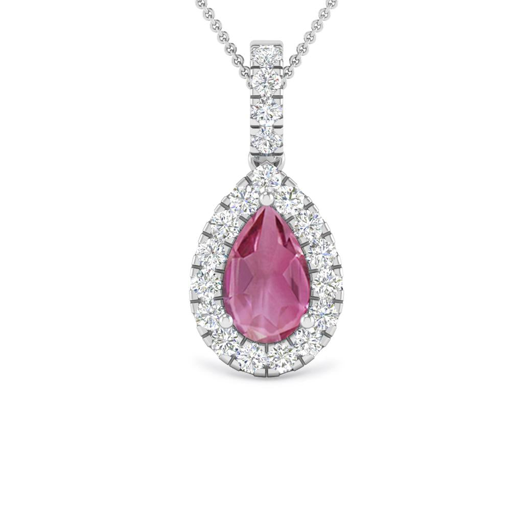 White Gold - Pink Tourmaline