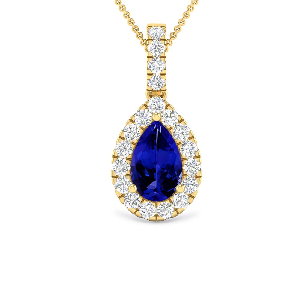 Yellow Gold - Tanzanite