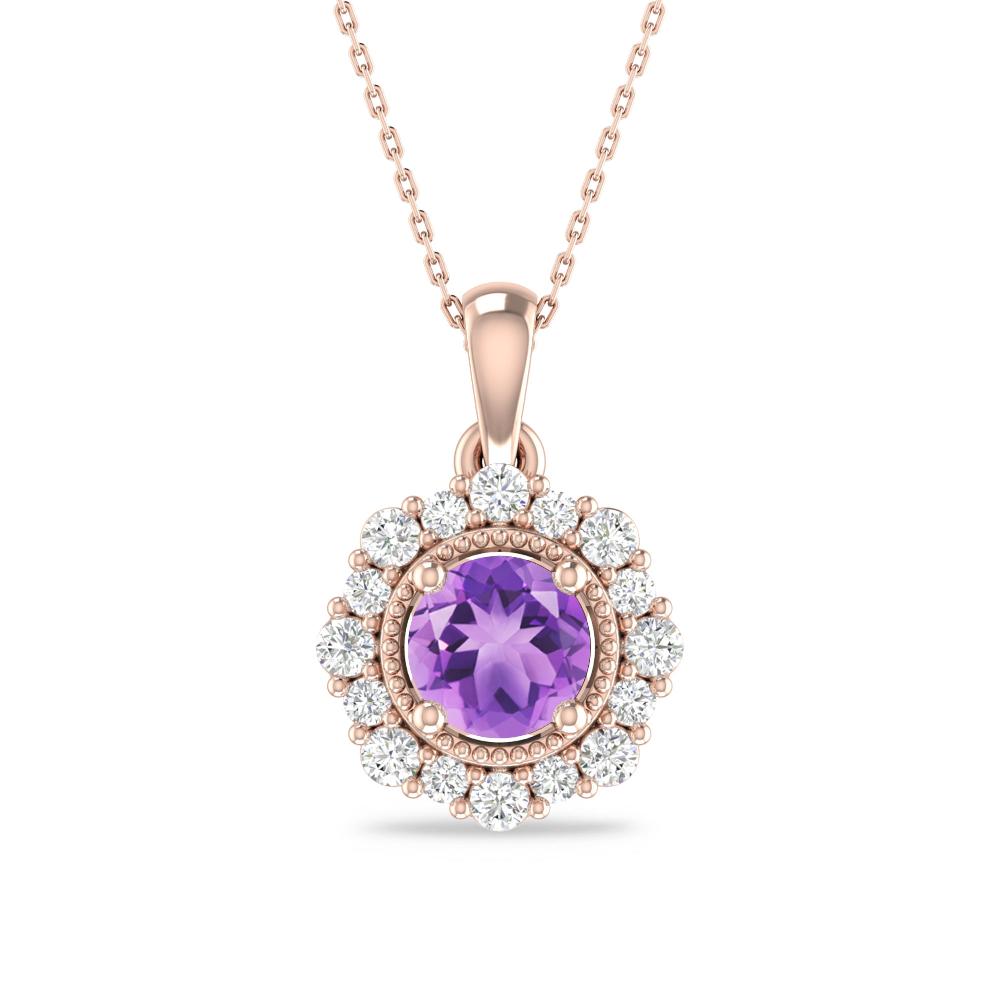 Rose Gold - Amethyst