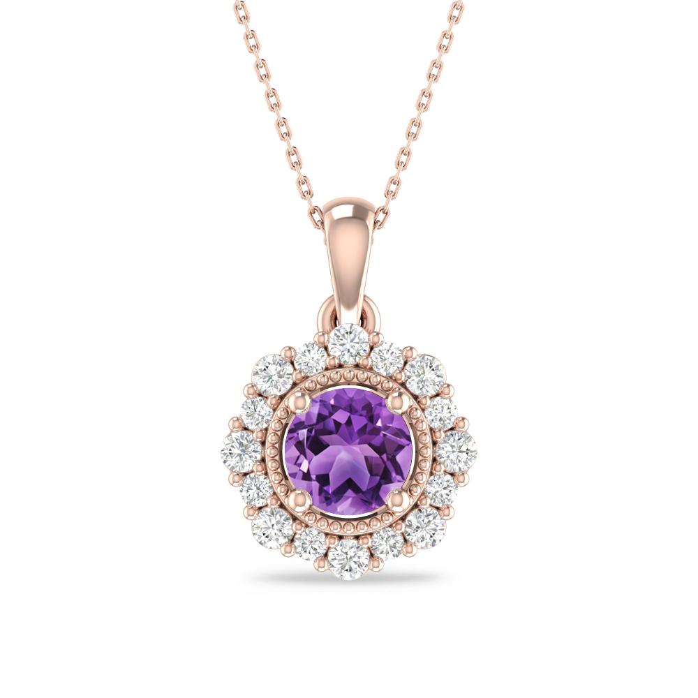 Rose Gold - Amethyst