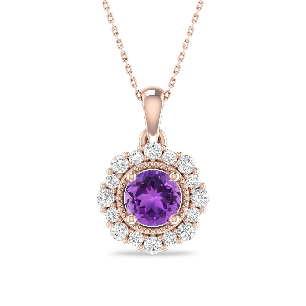 Rose Gold - Amethyst