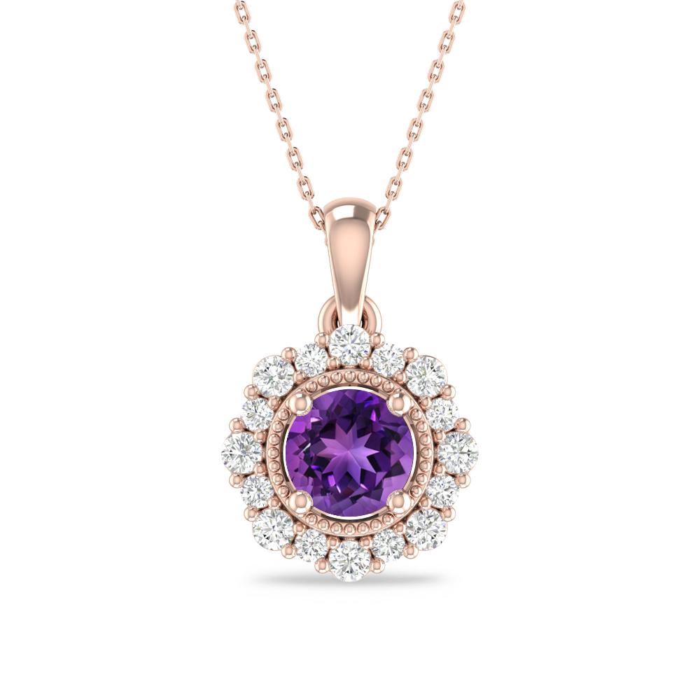 Rose Gold - Amethyst