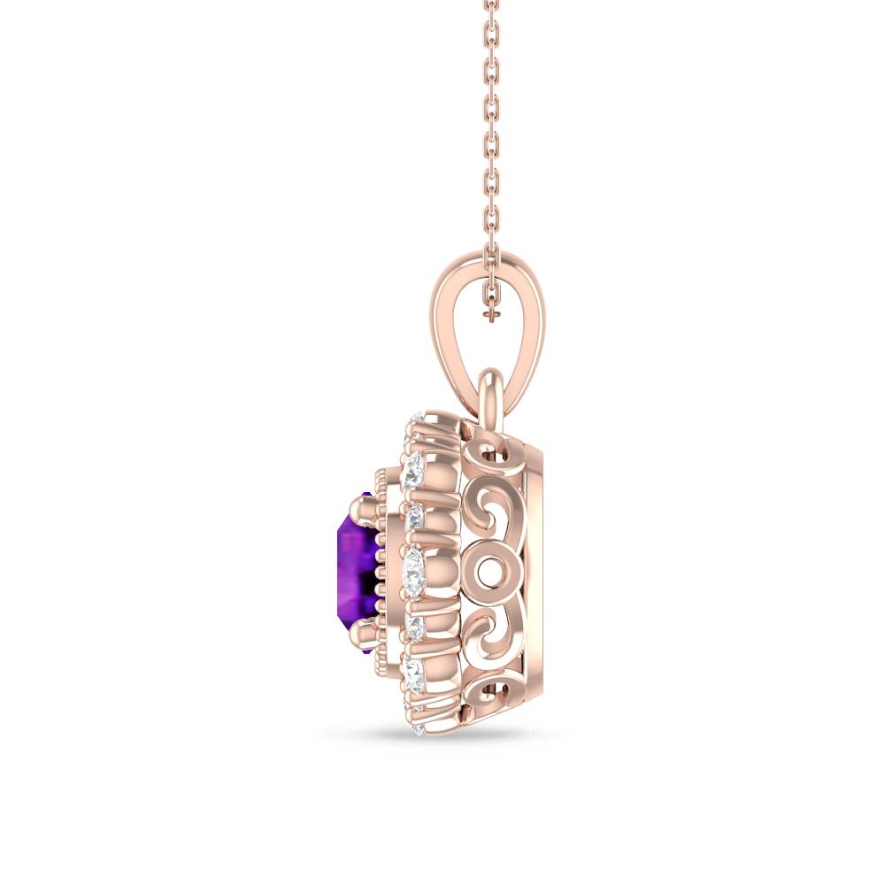 Rose Gold - Amethyst