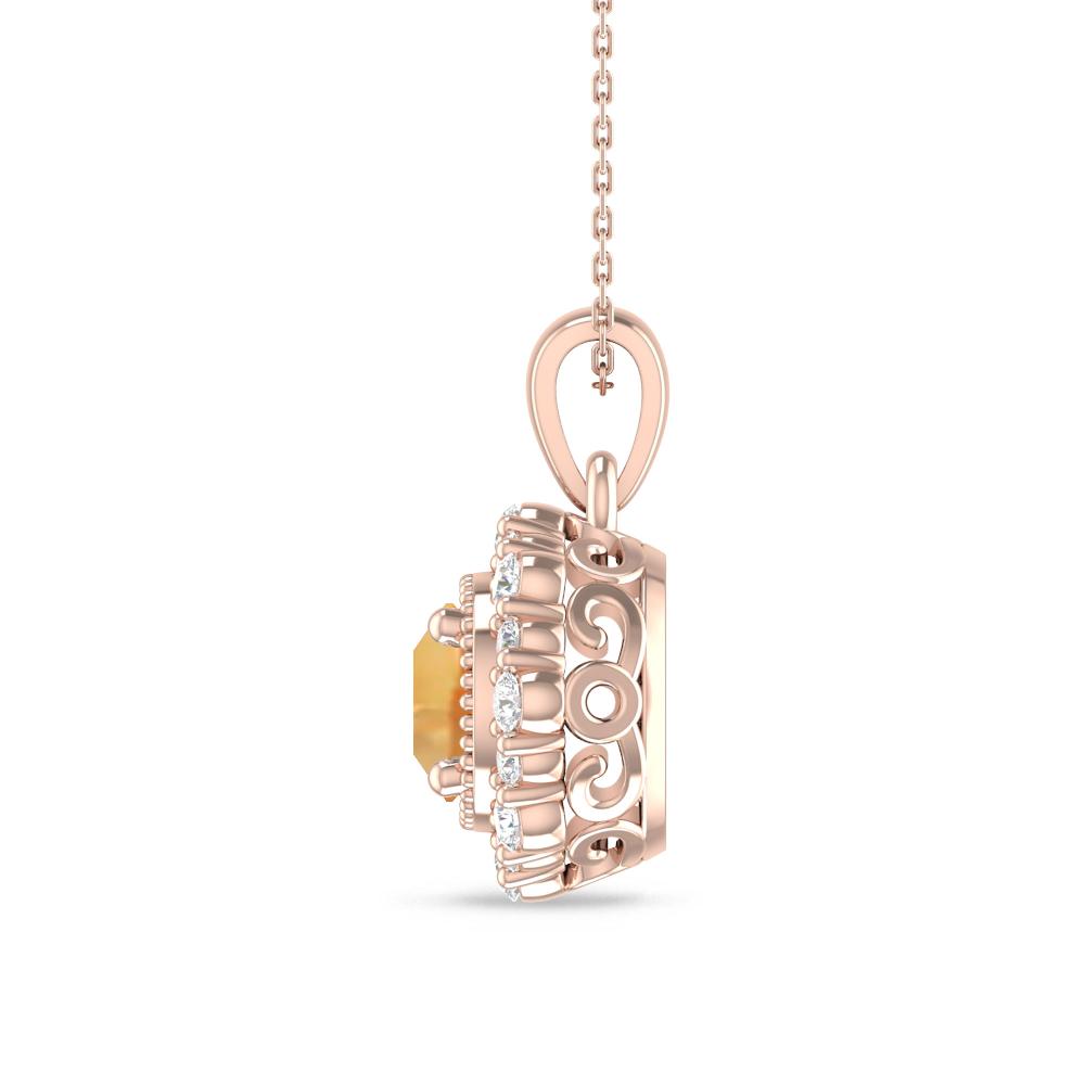 Rose Gold - Citrine