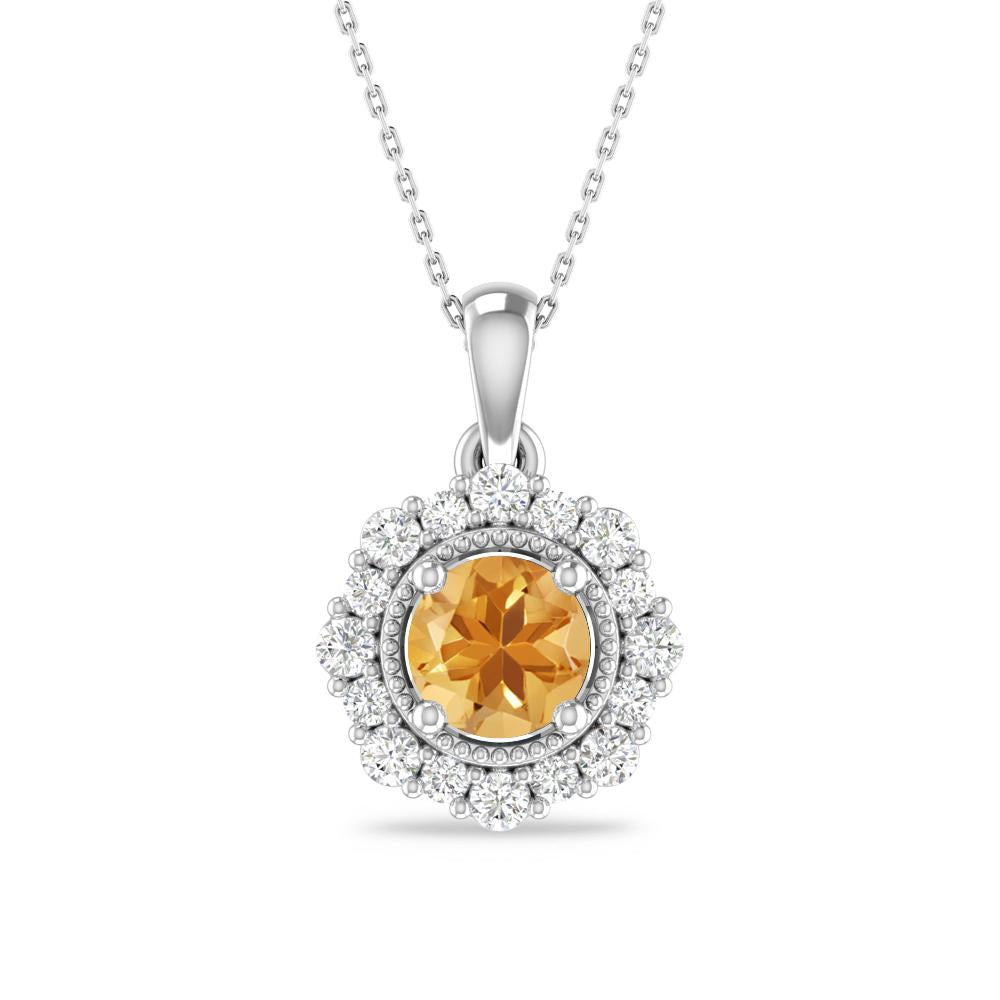 White Gold - Citrine