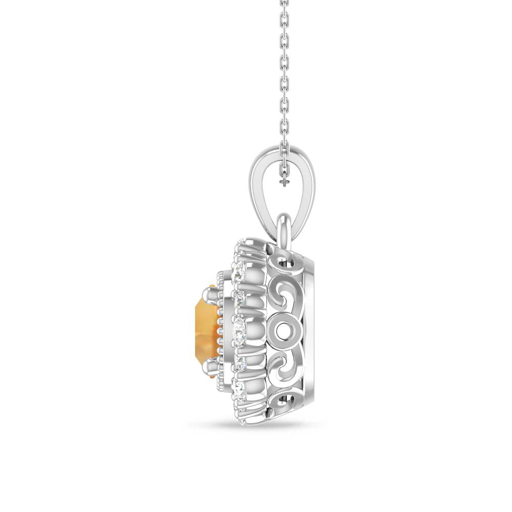 White Gold - Citrine